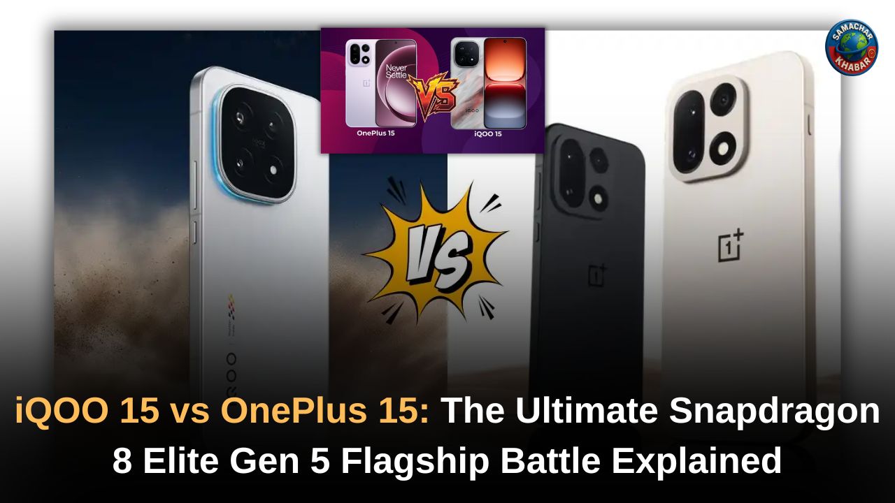 iQOO 15 vs OnePlus 15 Features, Price, Design and Performance Compared