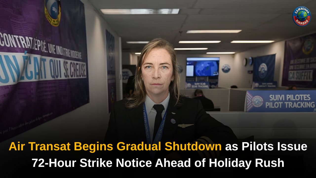 Air Transat Begins Gradual Shutdown as Pilots Issue 72-Hour Strike Notice Ahead of Holiday Rush