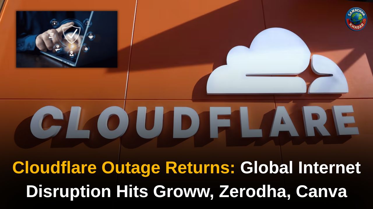 Cloudflare Outage Returns Global Internet Disruption Hits Groww, Zerodha, Canva