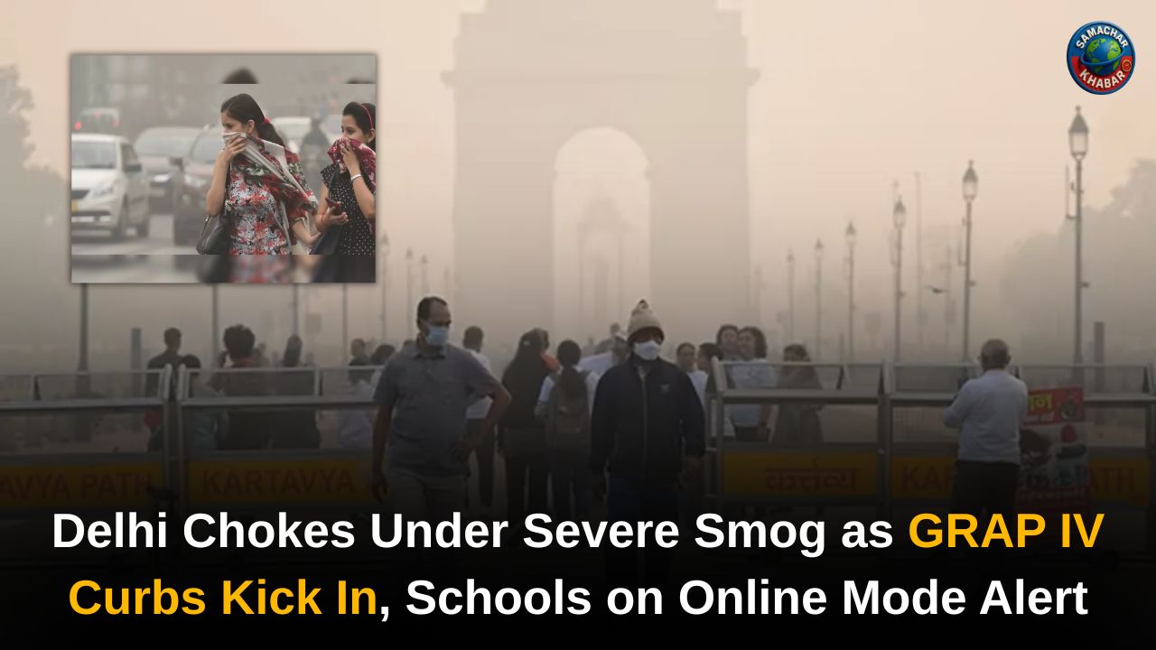 Delhi Chokes Under Severe Smog as GRAP IV Curbs Kick In