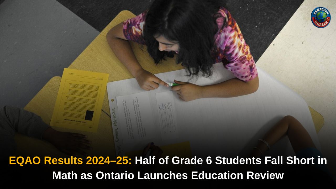 EQAO Results 2024–25: Half of Grade 6 Students Fall Short in Math as Ontario Launches Education Review
