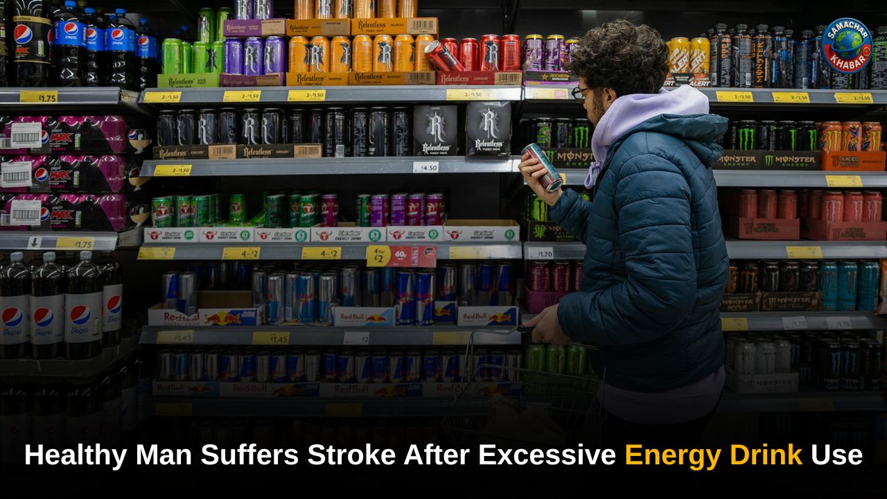 Healthy Man Suffers Stroke After Excessive Energy Drink Use