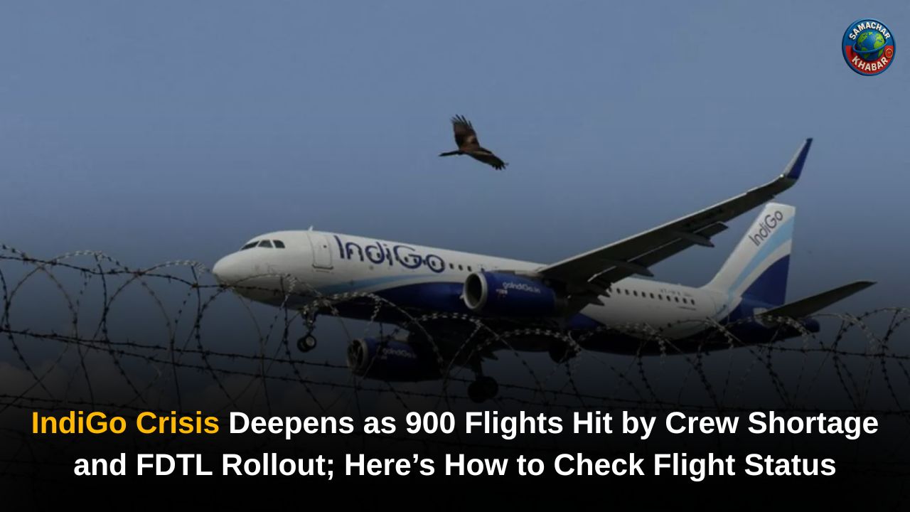 IndiGo Crisis Deepens as 900 Flights Hit by Crew Shortage and FDTL Rollout