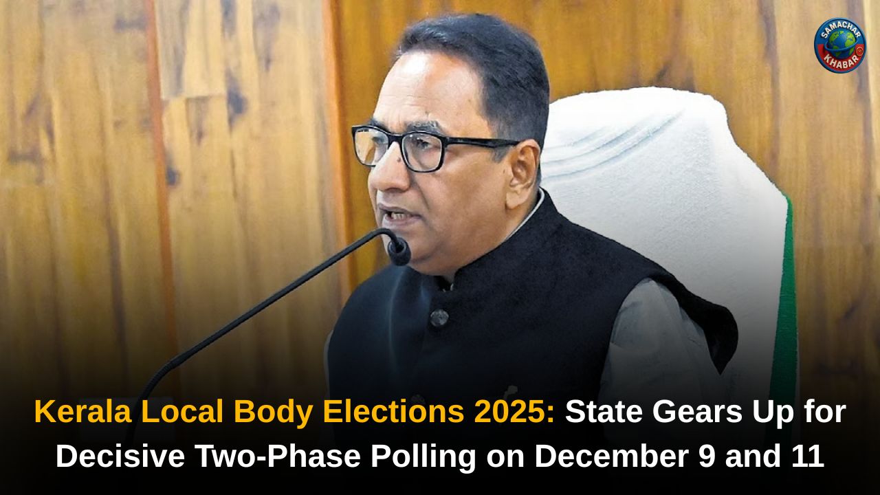 Kerala Local Body Elections 2025 State Gears Up for Decisive Two-Phase Polling on December 9 and 11