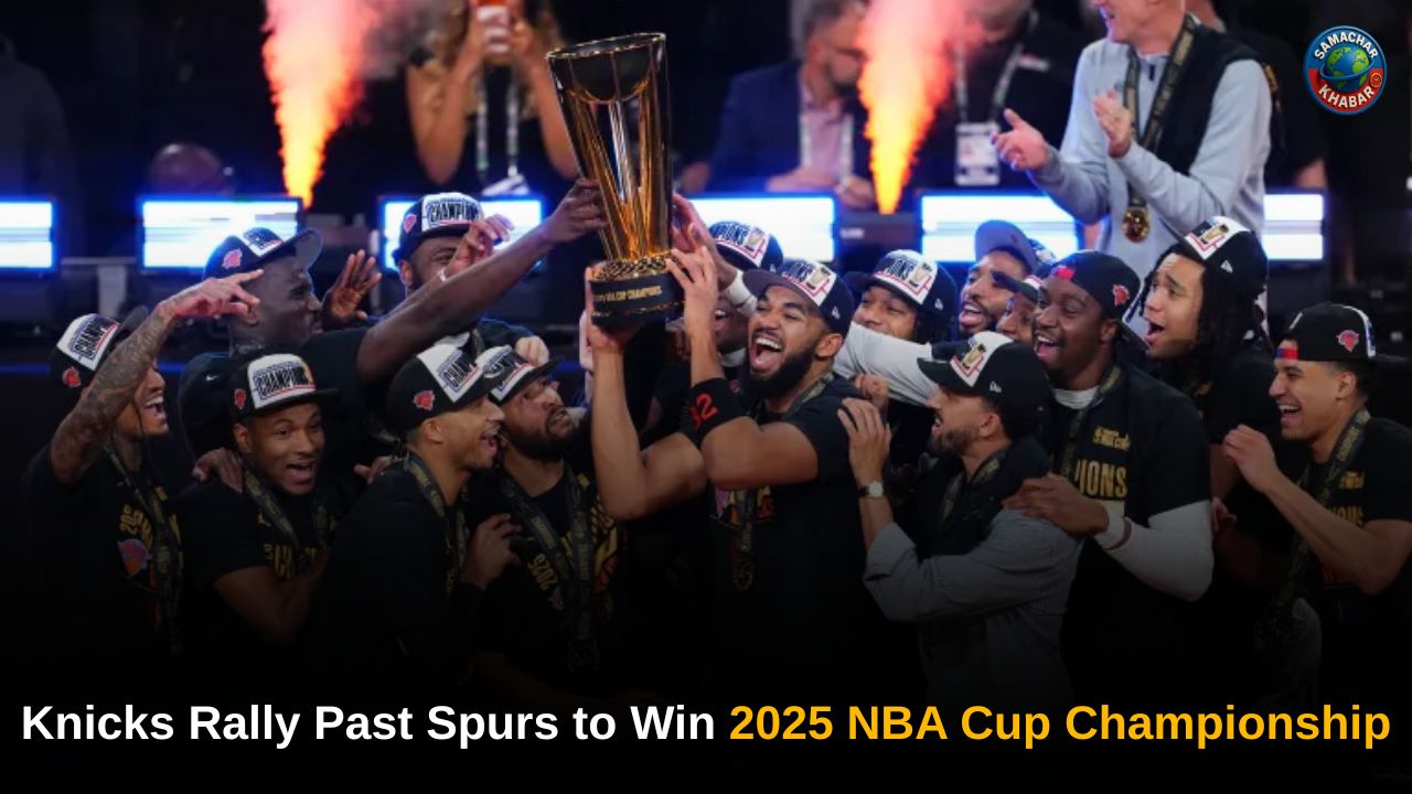 Knicks Rally Past Spurs to Win 2025 NBA Cup Championship