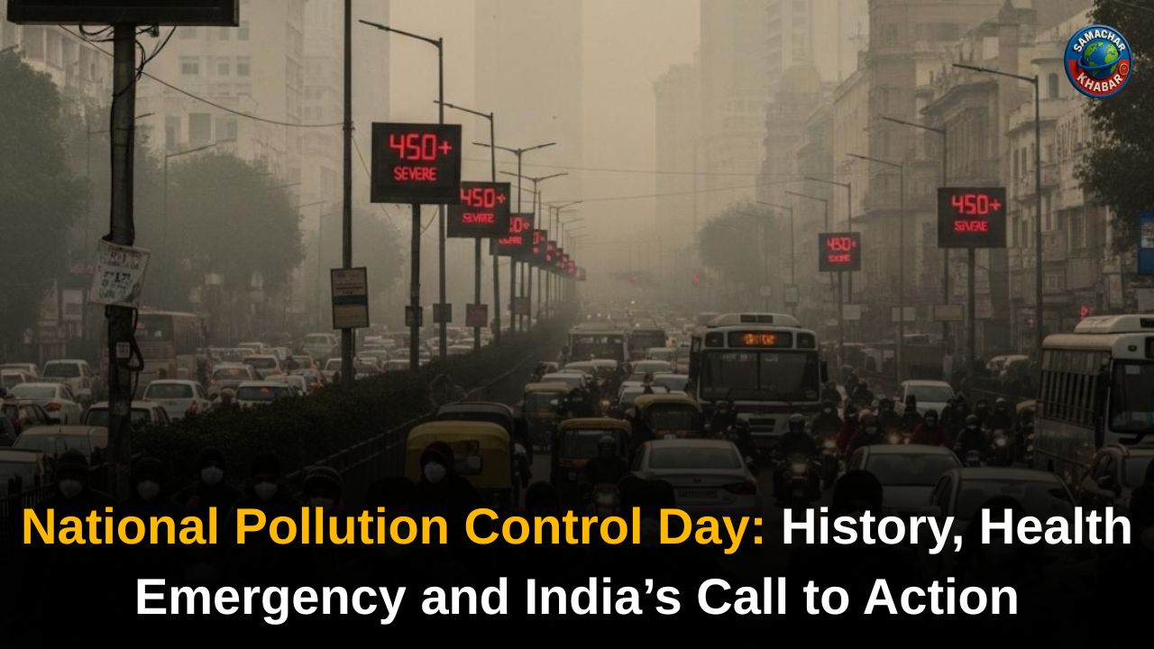 National Pollution Control Day 2025 History, Health Emergency and India’s Call to Action