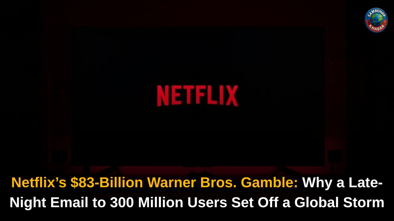 Netflix’s $83-Billion Warner Bros. Gamble Why a Late-Night Email to 300 Million Users Set Off a Global Storm