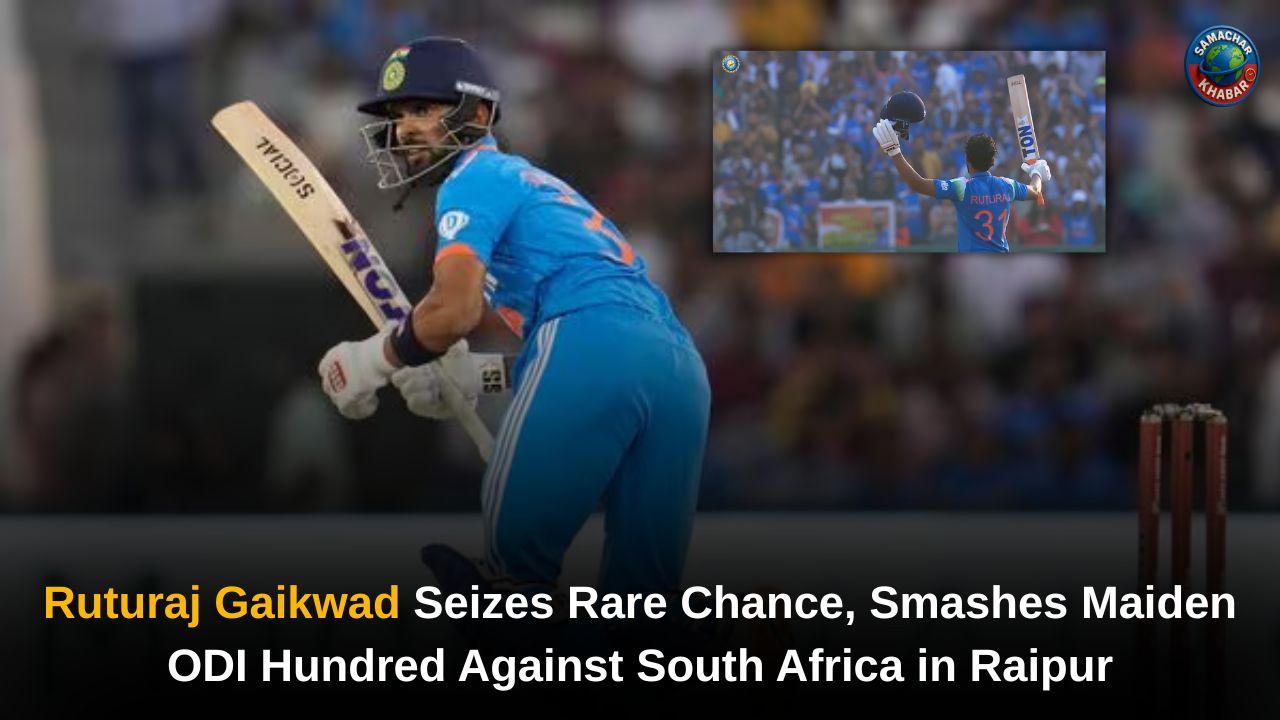 Ruturaj Gaikwad Slams Maiden ODI Hundred in Raipur Full Biography, Career Journey