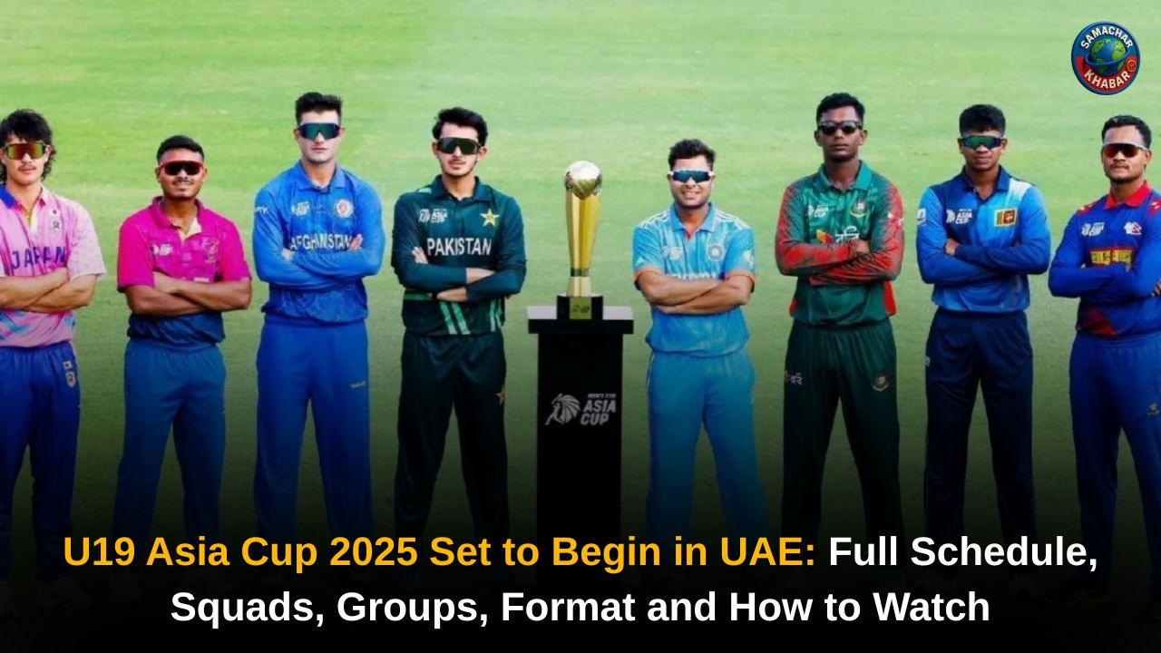 U19 Asia Cup 2025 Set to Begin in UAE Full Schedule