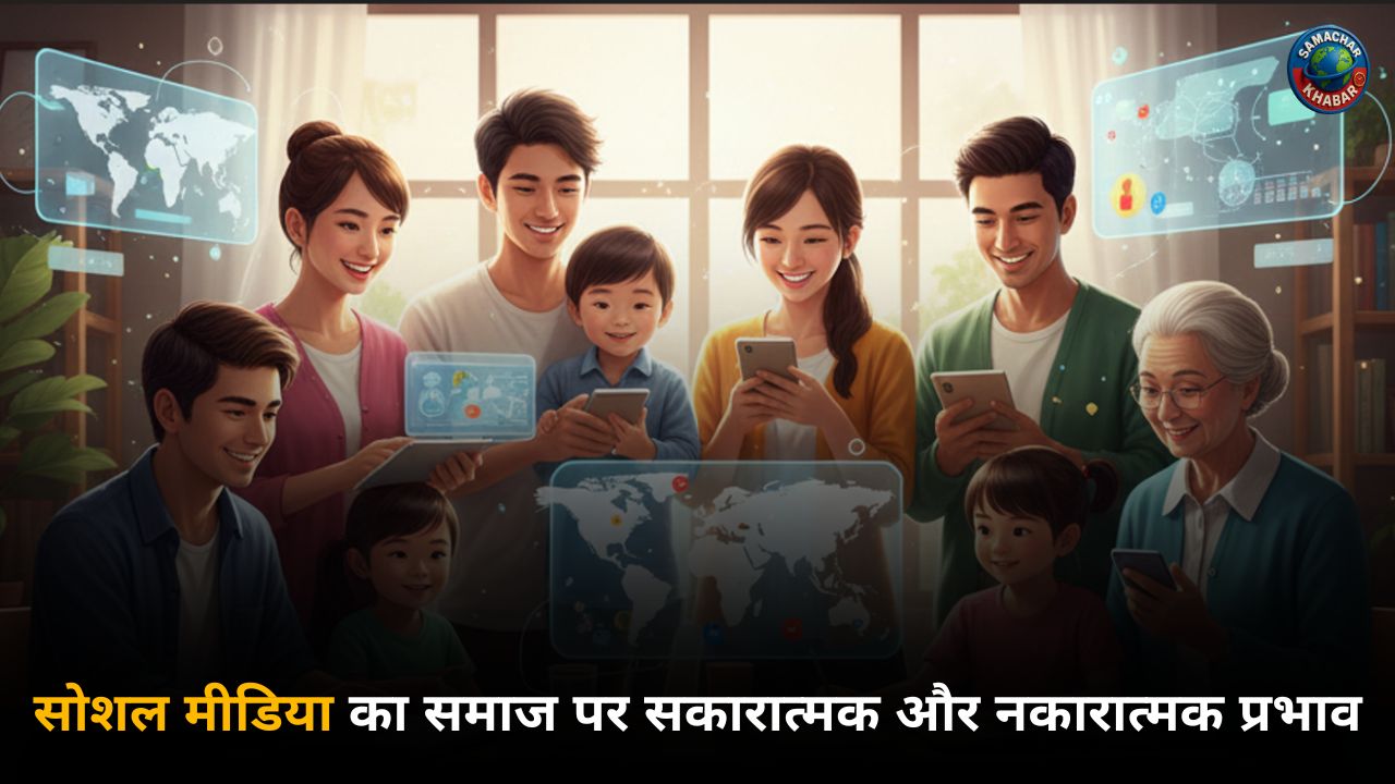 सोशल मीडिया का समाज पर सकारात्मक और नकारात्मक प्रभाव