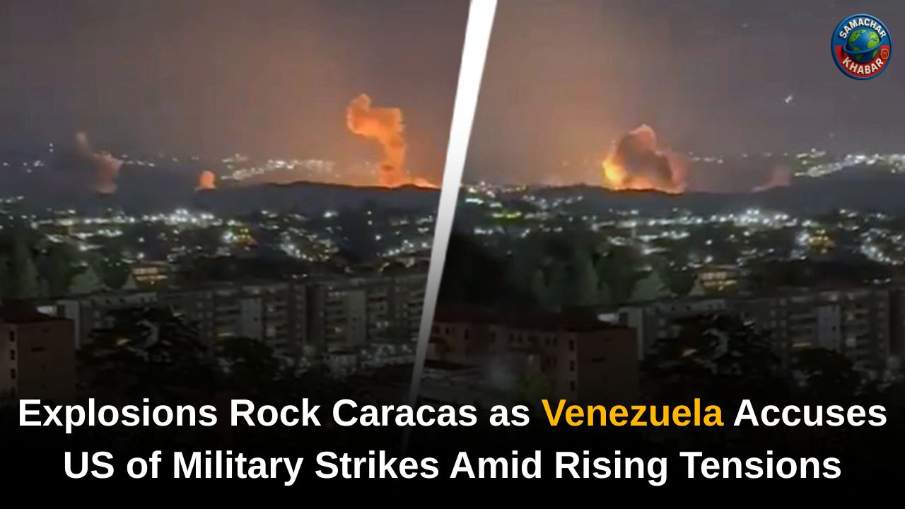 Explosions Rock Caracas as Venezuela Accuses US of Military Strikes Amid Rising Tensions