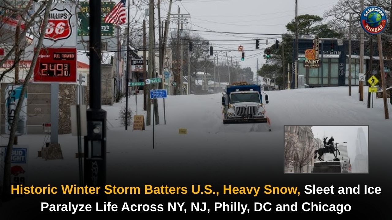 Historic Winter Storm Batters U.S., Heavy Snow, Sleet and Ice Paralyze Life Across NY