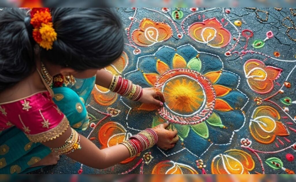 Happy New Year 2026: Wishes, Rangoli Designs, Morning Greetings and Celebrations Across India 3 image 2
