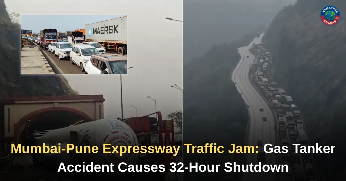 Mumbai-Pune Expressway Traffic Jam Gas Tanker Accident Causes 32-Hour Shutdown