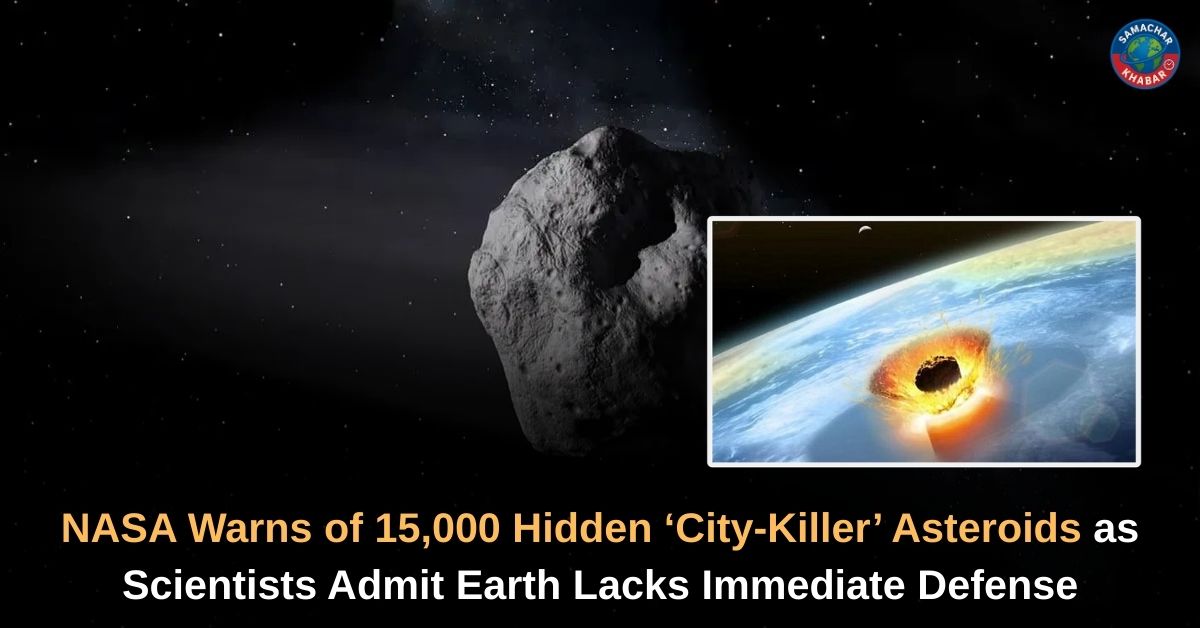 NASA Warns of 15,000 Hidden ‘City-Killer’ Asteroids as Scientists Admit Earth Lacks