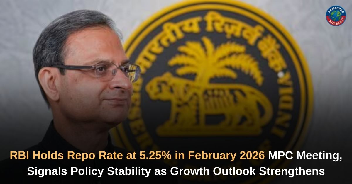 RBI Holds Repo Rate at 5.25% in February 2026 MPC Meeting