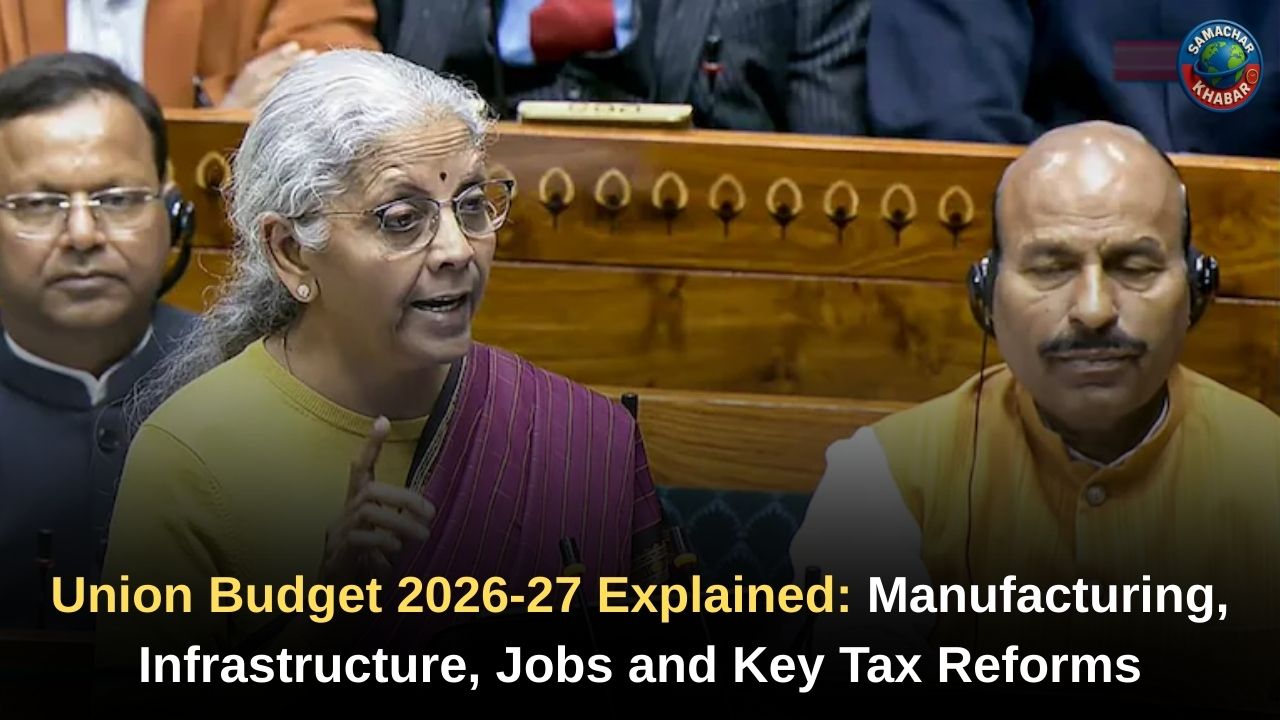 Union Budget 2026-27 Explained: Manufacturing, Infrastructure
