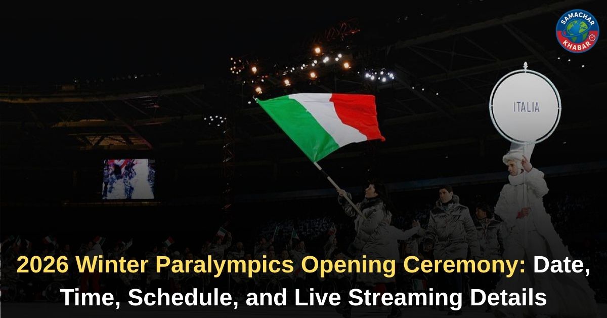 2026 Winter Paralympics Opening Ceremony Date, Time, Schedule, and Live Streaming Details