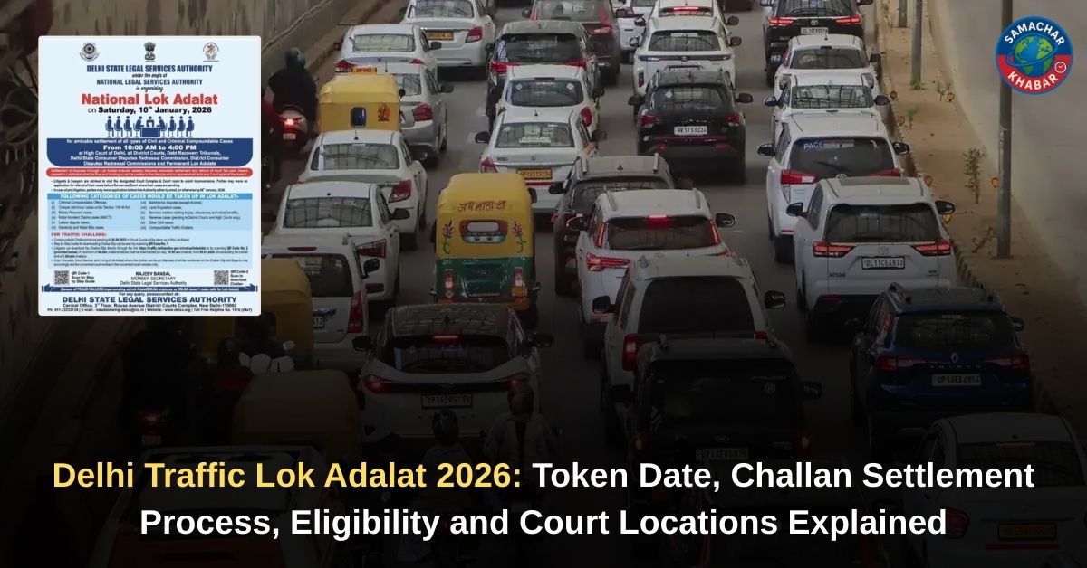 Delhi Traffic Lok Adalat 2026: Token Date, Challan Settlement Process