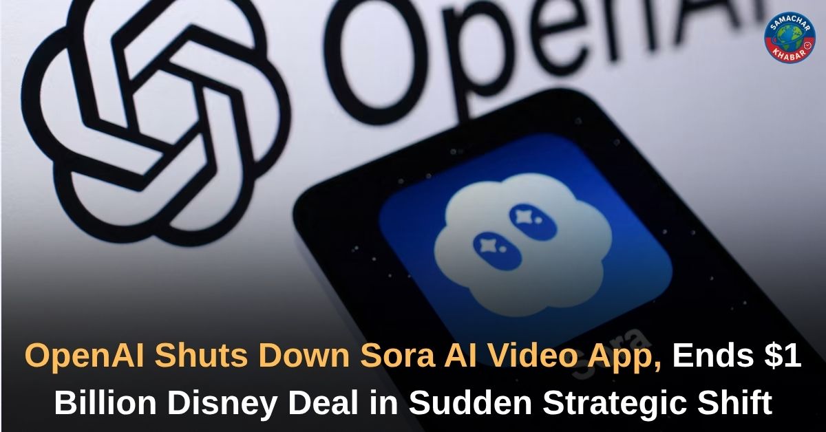 OpenAI Shuts Down Sora AI Video App, Ends $1 Billion Disney Deal in Sudden Strategic Shift