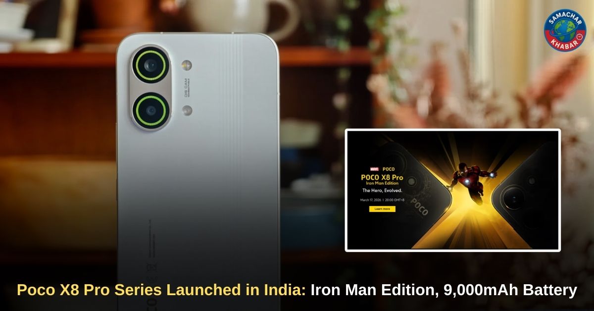 Poco X8 Pro Series Launched in India Iron Man Edition, 9,000mAh Battery