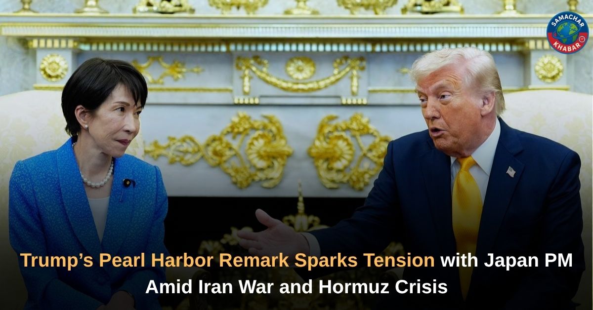 Trump’s Pearl Harbor Remark Sparks Tension with Japan PM Amid Iran War and Hormuz Crisis