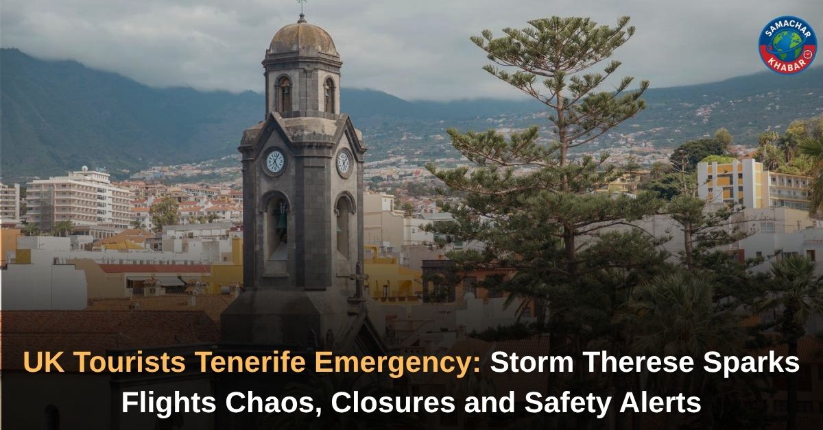 UK Tourists Tenerife Emergency: Storm Therese Triggers Flight Cancellations