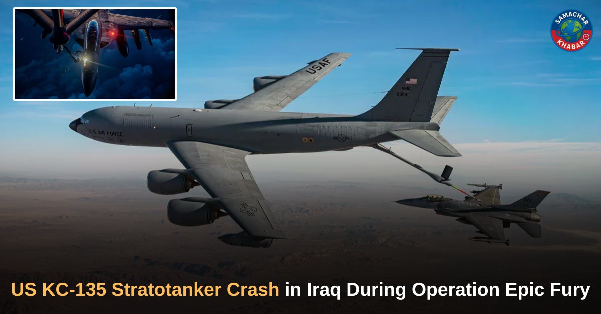 US KC-135 Stratotanker Crash in Iraq During Operation Epic Fury