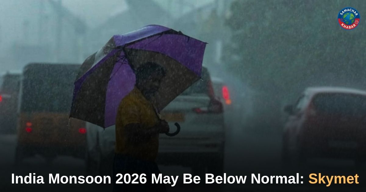 India Monsoon 2026 May Be Below Normal Skymet