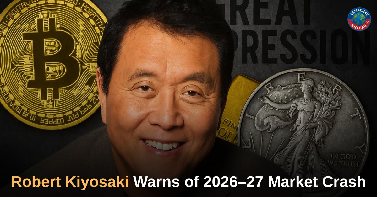 Robert Kiyosaki Warns of 2026–27 Market Crash