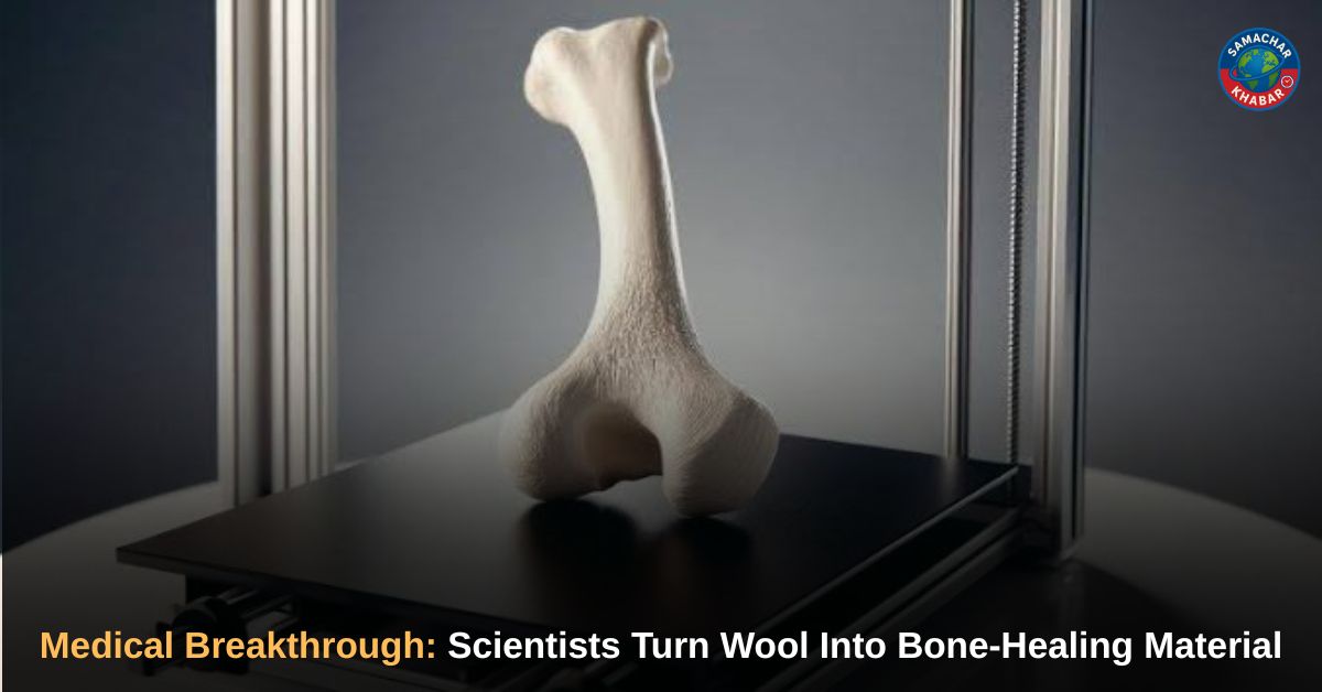 Medical Breakthrough: Scientists Turn Wool Into Bone-Healing Material