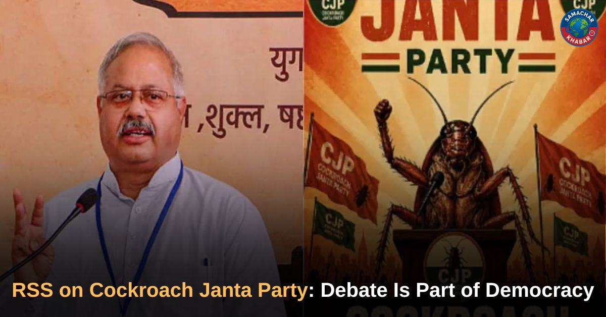 RSS on Cockroach Janta Party: Debate Is Part of Democracy