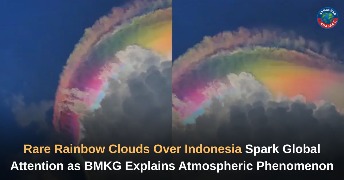 Indonesia Rainbow Cloud Phenomenon Stuns Internet
