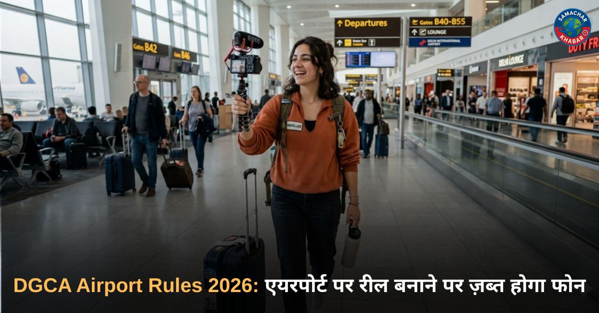 DGCA Airport Rules 2026: एयरपोर्ट पर रील बनाने पर ज़ब्त होगा फोन, लग सकता है बैन