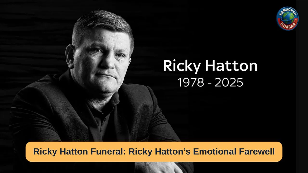 Ricky Hatton Funeral Ricky Hatton’s Emotional Farewell